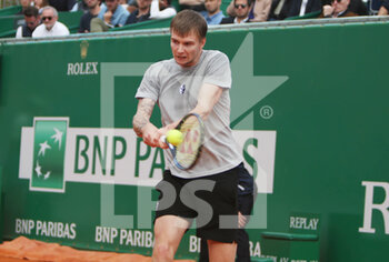 2022-04-11 - Alexander Bublik of kazakhstan during the Rolex Monte-Carlo Masters 2022, ATP Masters 1000 tennis tournament on April 11, 2022 at Monte-Carlo Country Club in Roquebrune-Cap-Martin, France - ROLEX MONTE-CARLO MASTERS 2022, ATP MASTERS 1000 TENNIS TOURNAMENT - INTERNATIONALS - TENNIS