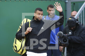 2022-04-11 - Jo-Wilfried Tsonga of France during day 2 of the Rolex Monte-Carlo Masters 2022, an ATP Masters 1000 tennis tournament on April 11, 2022, held at the Monte-Carlo Country Club in Roquebrune-Cap-Martin, France - ROLEX MONTE-CARLO MASTERS 2022, ATP MASTERS 1000 TENNIS TOURNAMENT - INTERNATIONALS - TENNIS