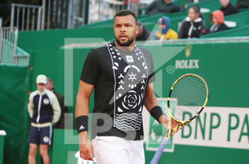 2022-04-11 - Jo-Wilfried Tsonga of France during the Rolex Monte-Carlo Masters 2022, ATP Masters 1000 tennis tournament on April 11, 2022 at Monte-Carlo Country Club in Roquebrune-Cap-Martin, France - ROLEX MONTE-CARLO MASTERS 2022, ATP MASTERS 1000 TENNIS TOURNAMENT - INTERNATIONALS - TENNIS