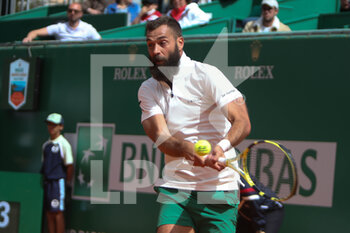 2022-04-12 - Benoit Paire of France during the Rolex Monte-Carlo Masters 2022, ATP Masters 1000 tennis tournament on April 12, 2022 at Monte-Carlo Country Club in Roquebrune-Cap-Martin, France - ROLEX MONTE-CARLO MASTERS 2022, ATP MASTERS 1000 TENNIS TOURNAMENT - INTERNATIONALS - TENNIS
