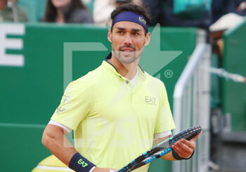 2022-04-12 - Fabio Fognini of Italy during the Rolex Monte-Carlo Masters 2022, ATP Masters 1000 tennis tournament on April 12, 2022 at Monte-Carlo Country Club in Roquebrune-Cap-Martin, France - ROLEX MONTE-CARLO MASTERS 2022, ATP MASTERS 1000 TENNIS TOURNAMENT - INTERNATIONALS - TENNIS