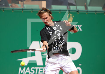 2022-04-13 - Sebastian Korda of USA during the Rolex Monte-Carlo Masters 2022, ATP Masters 1000 tennis tournament on April 13, 2022 at Monte-Carlo Country Club in Roquebrune-Cap-Martin, France - ROLEX MONTE-CARLO MASTERS 2022, ATP MASTERS 1000 TENNIS TOURNAMENT - INTERNATIONALS - TENNIS