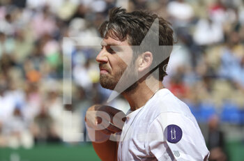 2022-04-13 - Cameron Norrie of Great Britain during day 4 of the Rolex Monte-Carlo Masters 2022, an ATP Masters 1000 tennis tournament on April 13, 2022, held at the Monte-Carlo Country Club in Roquebrune-Cap-Martin, France - ROLEX MONTE-CARLO MASTERS 2022, ATP MASTERS 1000 TENNIS TOURNAMENT - INTERNATIONALS - TENNIS
