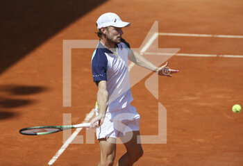 2022-04-13 - David Goffin of Belgium during day 4 of the Rolex Monte-Carlo Masters 2022, an ATP Masters 1000 tennis tournament on April 13, 2022, held at the Monte-Carlo Country Club in Roquebrune-Cap-Martin, France - ROLEX MONTE-CARLO MASTERS 2022, ATP MASTERS 1000 TENNIS TOURNAMENT - INTERNATIONALS - TENNIS