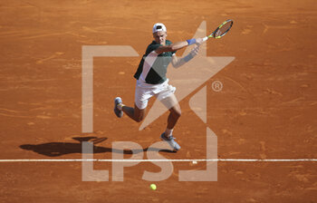 2022-04-13 - Holger Rune of Denmark during day 4 of the Rolex Monte-Carlo Masters 2022, an ATP Masters 1000 tennis tournament on April 13, 2022, held at the Monte-Carlo Country Club in Roquebrune-Cap-Martin, France - ROLEX MONTE-CARLO MASTERS 2022, ATP MASTERS 1000 TENNIS TOURNAMENT - INTERNATIONALS - TENNIS