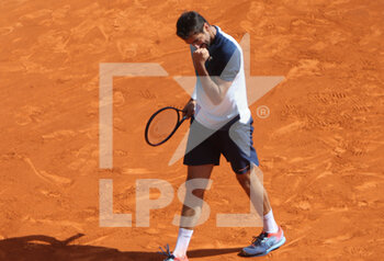 2022-04-13 - Marin Cilic of Croatia during the Rolex Monte-Carlo Masters 2022, ATP Masters 1000 tennis tournament on April 13, 2022 at Monte-Carlo Country Club in Roquebrune-Cap-Martin, France - ROLEX MONTE-CARLO MASTERS 2022, ATP MASTERS 1000 TENNIS TOURNAMENT - INTERNATIONALS - TENNIS