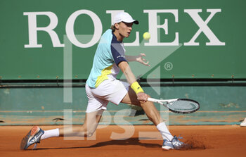 2022-04-13 - Emil Ruusuvuori of Finland during day 4 of the Rolex Monte-Carlo Masters 2022, an ATP Masters 1000 tennis tournament on April 13, 2022, held at the Monte-Carlo Country Club in Roquebrune-Cap-Martin, France - ROLEX MONTE-CARLO MASTERS 2022, ATP MASTERS 1000 TENNIS TOURNAMENT - INTERNATIONALS - TENNIS