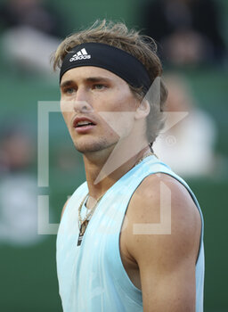 2022-04-13 - Alexander Zverev aka Sascha Zverev of Germany during day 4 of the Rolex Monte-Carlo Masters 2022, an ATP Masters 1000 tennis tournament on April 13, 2022, held at the Monte-Carlo Country Club in Roquebrune-Cap-Martin, France - ROLEX MONTE-CARLO MASTERS 2022, ATP MASTERS 1000 TENNIS TOURNAMENT - INTERNATIONALS - TENNIS
