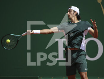 2022-04-14 - Lorenzo Musetti of Italia during day 5 of the Rolex Monte-Carlo Masters 2022, an ATP Masters 1000 tennis tournament on April 14, 2022, held at the Monte-Carlo Country Club in Roquebrune-Cap-Martin, France - ROLEX MONTE-CARLO MASTERS 2022, ATP MASTERS 1000 TENNIS TOURNAMENT - INTERNATIONALS - TENNIS
