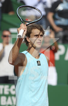 2022-04-14 - Alexander Zverev of Germany celebrates his victory during day 5 of the Rolex Monte-Carlo Masters 2022, an ATP Masters 1000 tennis tournament on April 14, 2022, held at the Monte-Carlo Country Club in Roquebrune-Cap-Martin, France - ROLEX MONTE-CARLO MASTERS 2022, ATP MASTERS 1000 TENNIS TOURNAMENT - INTERNATIONALS - TENNIS
