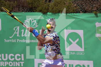 2022-04-26 - Giulio Zeppieri (ITA) during the ATP Challenger Roma Open tennis tournament round of 32 at Garden Tennis Club on April 26, 2022 in Rome, Italy - ATP CHALLENGER ROMA OPEN TENNIS TOURNAMENT - INTERNATIONALS - TENNIS