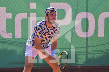 2022-04-26 - Giulio Zeppieri (ITA) during the ATP Challenger Roma Open tennis tournament round of 32 at Garden Tennis Club on April 26, 2022 in Rome, Italy - ATP CHALLENGER ROMA OPEN TENNIS TOURNAMENT - INTERNATIONALS - TENNIS