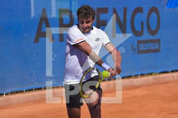 2022-04-26 - Alessandro Giannessi (ITA) during the ATP Challenger Roma Open tennis tournament round of 32 at Garden Tennis Club on April 26, 2022 in Rome, Italy - ATP CHALLENGER ROMA OPEN TENNIS TOURNAMENT - INTERNATIONALS - TENNIS