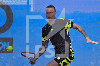 2022-04-26 - Denis Yevseyev (KAZ) during the ATP Challenger Roma Open tennis tournament round of 32 at Garden Tennis Club on April 26, 2022 in Rome, Italy - ATP CHALLENGER ROMA OPEN TENNIS TOURNAMENT - INTERNATIONALS - TENNIS