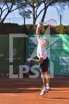 2022-04-26 - Flavio Cobolli (ITA) during the ATP Challenger Roma Open tennis tournament round of 32 at Garden Tennis Club on April 26, 2022 in Rome, Italy - ATP CHALLENGER ROMA OPEN TENNIS TOURNAMENT - INTERNATIONALS - TENNIS