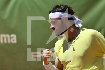 2022-04-29 - Gian Marco Moroni (ITA) during the quarter-finals at the ATP Challenger Roma Open 2022, tennis tournament on April 29, 2022 at Garden Tennis Club in Rome, Italy - ROME OPEN GARDEN 2022 - ERGI KIRKIN VS GIAN MARCO MORONI - INTERNATIONALS - TENNIS
