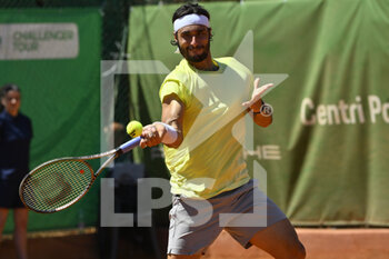 2022-04-29 - Gian Marco Moroni (ITA) during the quarter-finals at the ATP Challenger Roma Open 2022, tennis tournament on April 29, 2022 at Garden Tennis Club in Rome, Italy - ROME OPEN GARDEN 2022 - ERGI KIRKIN VS GIAN MARCO MORONI - INTERNATIONALS - TENNIS