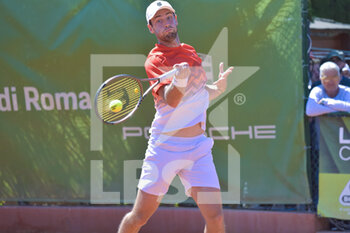 2022-04-30 - Quentin Halys (FRA) during the semi-final of the ATP Challenger Roma Open tennis tournament at Garden Tennis Club on April 30, 2022 in Rome, Italy - ATP CHALLENGER ROMA OPEN TENNIS TOURNAMENT - INTERNATIONALS - TENNIS