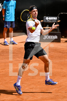 2022-05-02 - Marco Cecchinato (ITA) during the BNL International Pre-qualifiers of Italy at the Pietrangeli stadium in Rome on 02 May 2022. - 2022 INTERNAZIONALI BNL D'ITALIA - PRE-QUALIFICATIONS - INTERNATIONALS - TENNIS