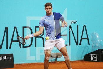2022-05-03 - Pablo Carreno Busta of Spain during the Mutua Madrid Open 2022 tennis tournament on May 3, 2022 at Caja Magica stadium in Madrid, Spain - MUTUA MADRID OPEN 2022 TENNIS TOURNAMENT - INTERNATIONALS - TENNIS