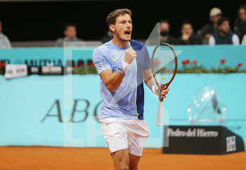 2022-05-03 - Pablo Carreno Busta of Spain during the Mutua Madrid Open 2022 tennis tournament on May 3, 2022 at Caja Magica stadium in Madrid, Spain - MUTUA MADRID OPEN 2022 TENNIS TOURNAMENT - INTERNATIONALS - TENNIS