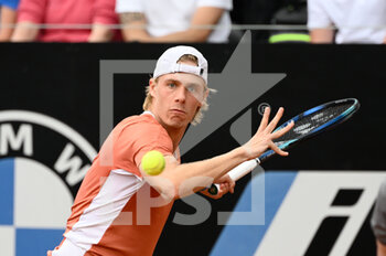 2022-05-09 - Denis Shapovalov (CAN) during the first round against Lorenzo Sonego (ITA) of the ATP Master 1000 Internazionali BNL D'Italia tournament at Foro Italico on May 9, 2022 - INTERNAZIONALI BNL D'ITALIA - INTERNATIONALS - TENNIS