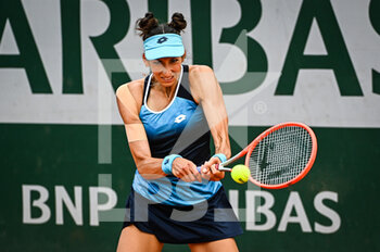2022-05-16 - Georgina GARCIA PEREZ of Spain during the Qualifying Day one of Roland-Garros 2022, French Open 2022, Grand Slam tennis tournament on May 16, 2022 at the Roland-Garros stadium in Paris, France - ROLAND-GARROS 2022, FRENCH OPEN 2022, GRAND SLAM TENNIS TOURNAMENT - INTERNATIONALS - TENNIS
