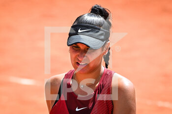 2022-05-16 - Salma Djoubri DJOUBRI of France during the Qualifying Day one of Roland-Garros 2022, French Open 2022, Grand Slam tennis tournament on May 16, 2022 at the Roland-Garros stadium in Paris, France - ROLAND-GARROS 2022, FRENCH OPEN 2022, GRAND SLAM TENNIS TOURNAMENT - INTERNATIONALS - TENNIS