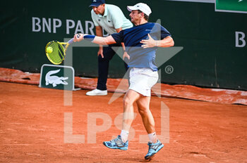 2022-05-16 - Clement TABUR of France during the Qualifying Day one of Roland-Garros 2022, French Open 2022, Grand Slam tennis tournament on May 16, 2022 at the Roland-Garros stadium in Paris, France - ROLAND-GARROS 2022, FRENCH OPEN 2022, GRAND SLAM TENNIS TOURNAMENT - INTERNATIONALS - TENNIS