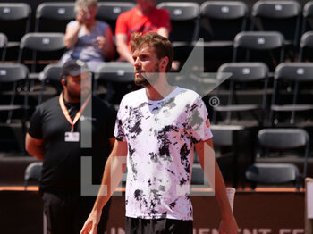 2022-05-16 - Oscar Otte (GER) reacts after winning against Lucas Pouille (FRA) during the round of 32 at the Open Parc Auvergne-Rhone-Alpes Lyon 2022, ATP 250 Tennis tournament on May 16, 2022 at Parc de la Tete d'Or in Lyon, France - OPEN PARC AUVERGNE-RHONE-ALPES LYON 2022, ATP 250 TENNIS TOURNAMENT - INTERNATIONALS - TENNIS