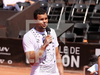 2022-05-16 - Jo-Wilfried Tsonga (FRA) after his defeat against Alex Molcan (SK) during the round of 32 at the Open Parc Auvergne-Rhone-Alpes Lyon 2022, ATP 250 Tennis tournament on May 16, 2022 at Parc de la Tete d'Or in Lyon, France - OPEN PARC AUVERGNE-RHONE-ALPES LYON 2022, ATP 250 TENNIS TOURNAMENT - INTERNATIONALS - TENNIS