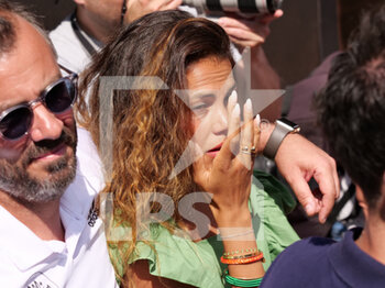 2022-05-16 - Noura El Swekh, wife of Jo-Wilfried Tsonga (FRA) after his defeat against Alex Molcan (SK) during the round of 32 at the Open Parc Auvergne-Rhone-Alpes Lyon 2022, ATP 250 Tennis tournament on May 16, 2022 at Parc de la Tete d'Or in Lyon, France - OPEN PARC AUVERGNE-RHONE-ALPES LYON 2022, ATP 250 TENNIS TOURNAMENT - INTERNATIONALS - TENNIS
