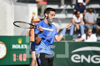 2022-05-17 - Damir Dzumhur of Bosnia and Herzegovina during the French Open (Roland-Garros) 2022, Grand Slam tennis tournament on May 17, 2022 at Roland-Garros stadium in Paris, France - FRENCH OPEN (ROLAND-GARROS) 2022, GRAND SLAM TENNIS TOURNAMENT - INTERNATIONALS - TENNIS