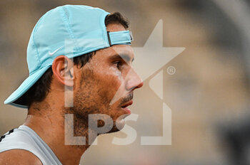 2022-05-19 - Rafael Nadal of Spain during a training session of Roland-Garros 2022, French Open 2022, Grand Slam tennis tournament on May 19, 2022 at the Roland-Garros stadium in Paris, France - ROLAND-GARROS 2022, FRENCH OPEN 2022, GRAND SLAM TENNIS TOURNAMENT - INTERNATIONALS - TENNIS