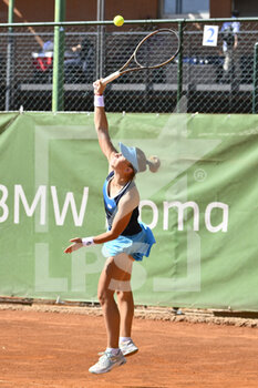 2022-05-20 - Daniela Vismane during the ITF 17th Edition-RCCTR 150th Anniversary, BMW Rome Cup, at Reale Circolo Canottieri Tevere Remo, Rome, Italy. - ITF W60 TEVERE REMO - WOMEN'S DOUBLES SEMIFINAL - MELISS/CRESCENZI VS VISMANE/ASTAKHOVA - INTERNATIONALS - TENNIS