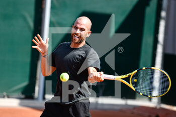 2022-05-19 - Adrian Mannarino of France during the French Open (Roland-Garros) 2022, Grand Slam tennis tournament on May 19, 2022 at Roland-Garros stadium in Paris, France - FRENCH OPEN (ROLAND-GARROS) 2022, GRAND SLAM TENNIS TOURNAMENT - INTERNATIONALS - TENNIS