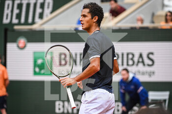 2022-05-22 - Juan Pablo VARILLAS of Peru during the Day one of Roland-Garros 2022, French Open 2022, Grand Slam tennis tournament on May 22, 2022 at Roland-Garros stadium in Paris, France - ROLAND-GARROS 2022, FRENCH OPEN 2022, GRAND SLAM TENNIS TOURNAMENT - INTERNATIONALS - TENNIS