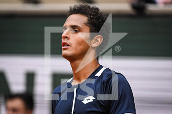2022-05-22 - Juan Pablo VARILLAS of Peru during the Day one of Roland-Garros 2022, French Open 2022, Grand Slam tennis tournament on May 22, 2022 at Roland-Garros stadium in Paris, France - ROLAND-GARROS 2022, FRENCH OPEN 2022, GRAND SLAM TENNIS TOURNAMENT - INTERNATIONALS - TENNIS