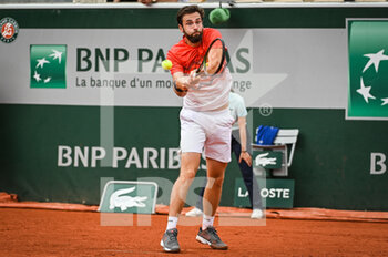 2022-05-22 - Quentin HALYS of France during the Day one of Roland-Garros 2022, French Open 2022, Grand Slam tennis tournament on May 22, 2022 at Roland-Garros stadium in Paris, France - ROLAND-GARROS 2022, FRENCH OPEN 2022, GRAND SLAM TENNIS TOURNAMENT - INTERNATIONALS - TENNIS