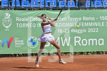 2022-05-21 - Matilde Paoletti (ITA) during the women's doubles final match of ITF 17th Edition-RCCTR 150th Anniversary, BMW Rome Cup, at Reale Circolo Canottieri Tevere Remo, Rome, Italy. - 17TH EDITION-RCCTR 150TH ANNIVERSARY, BMW ROME CUP - INTERNATIONALS - TENNIS