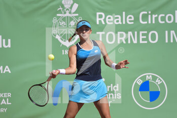 2022-05-21 - Daniela Vismane (LAT) during the  women's doubles final match of ITF 17th Edition-RCCTR 150th Anniversary, BMW Rome Cup, at Reale Circolo Canottieri Tevere Remo, Rome, Italy. - 17TH EDITION-RCCTR 150TH ANNIVERSARY, BMW ROME CUP - INTERNATIONALS - TENNIS