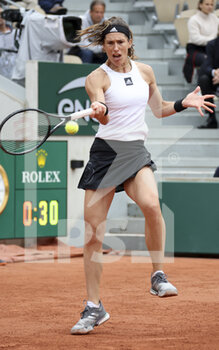 2022-05-23 - Andrea Petkovic of Germany during day 2 of the French Open 2022, a tennis Grand Slam tournament on May 23, 2022 at Roland-Garros stadium in Paris, France - ROLAND-GARROS 2022, FRENCH OPEN 2022, GRAND SLAM TENNIS TOURNAMENT - INTERNATIONALS - TENNIS