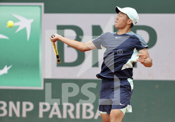 2022-05-24 - Chun-Hsin Tseng of Chinese Taipei during day 3 of the French Open 2022, a tennis Grand Slam tournament on May 24, 2022 at Roland-Garros stadium in Paris, France - ROLAND-GARROS 2022, FRENCH OPEN 2022, GRAND SLAM TENNIS TOURNAMENT - INTERNATIONALS - TENNIS