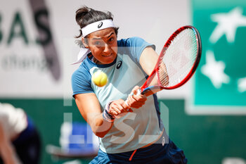 2022-05-24 - Caroline GARCIA of France during the Day three of Roland-Garros 2022, French Open 2022, Grand Slam tennis tournament on May 24, 2022 at Roland-Garros stadium in Paris, France - ROLAND-GARROS 2022, FRENCH OPEN 2022, GRAND SLAM TENNIS TOURNAMENT - INTERNATIONALS - TENNIS
