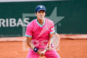 2022-05-25 - Kwon Soon-woo of South Korea during the French Open, Grand Slam tennis tournament on May 24, 2022 at Roland-Garros stadium in Paris, France - ROLAND-GARROS 2022, FRENCH OPEN 2022, GRAND SLAM TENNIS TOURNAMENT - INTERNATIONALS - TENNIS