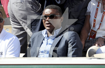 2022-05-27 - Marcel Desailly attends day 6 of the French Open 2022, Roland-Garros 2022, second Grand Slam tennis tournament of the season on May 27, 2022 at Roland-Garros stadium in Paris, France - TENNIS - ROLAND GARROS 2022 - WEEK 1 PART 2 - INTERNATIONALS - TENNIS