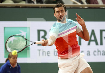 2022-05-30 - Marin Cilic of Croatia during day 9 of Roland-Garros 2022, French Open 2022, second Grand Slam tennis tournament of the season on May 30, 2022 at Roland-Garros stadium in Paris, France - TENNIS - ROLAND GARROS 2022 - WEEK 2 - INTERNATIONALS - TENNIS