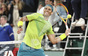 2022-05-31 - Rafael Nadal of Spain celebrates his victory during day 10 of Roland-Garros 2022, French Open 2022, second Grand Slam tennis tournament of the season on May 31, 2022 at Roland-Garros stadium in Paris, France - TENNIS - ROLAND GARROS 2022 - WEEK 2 - INTERNATIONALS - TENNIS
