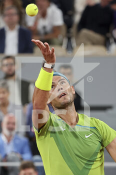 2022-06-03 - Rafael Nadal of Spain during day 13 of Roland-Garros 2022, French Open 2022, second Grand Slam tennis tournament of the season on June 2, 2022 at Roland-Garros stadium in Paris, France - TENNIS - ROLAND GARROS 2022 - WEEK 2 - INTERNATIONALS - TENNIS