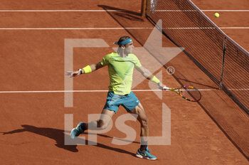 2022-06-05 - Rafael Nadal of Spain during the men's final on day 15 of Roland-Garros 2022, French Open 2022, second Grand Slam tennis tournament of the season on June 5, 2022 at Roland-Garros stadium in Paris, France - TENNIS - ROLAND GARROS 2022 - WEEK 2 - INTERNATIONALS - TENNIS